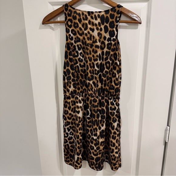 Leopard Print Sleeveless Dress from Express - Picture 3 of 7